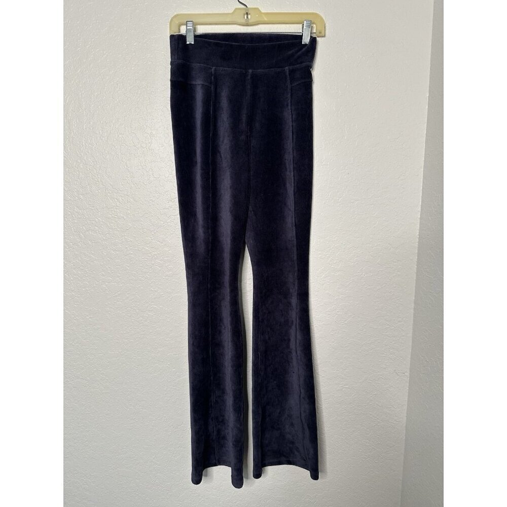 Offline By Aerie Women's Blue Size S/P Ribbed Velvet Bootcut Stretch‎  Leggings